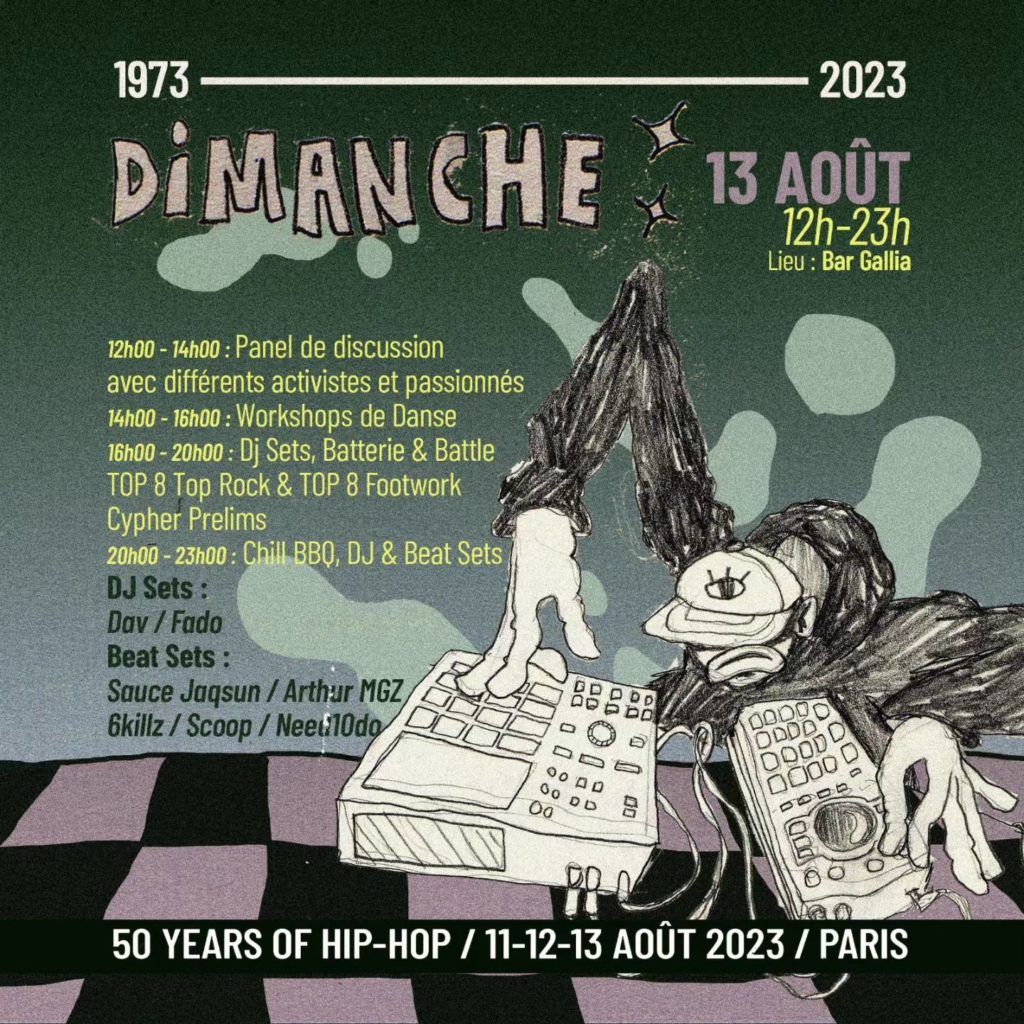 Not Only Hip Hop 50 ans de la culture Hip Hop 13 aout 2023