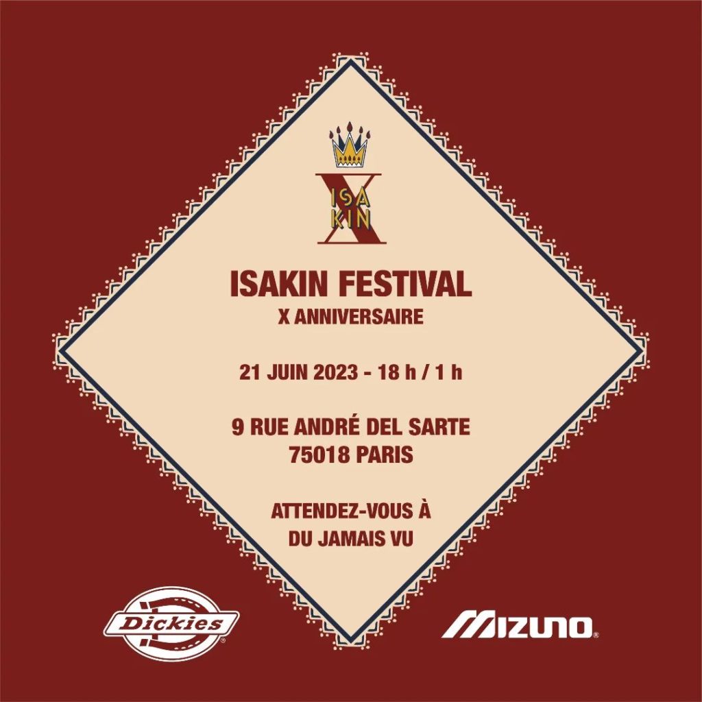 10 ans Isakin Festival 10 rappeurs 21 juin 2023 Paris 75018