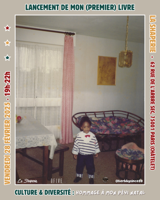 Lancement Livre CULTURE & DIVERSITÉ Herbby La Shaperie