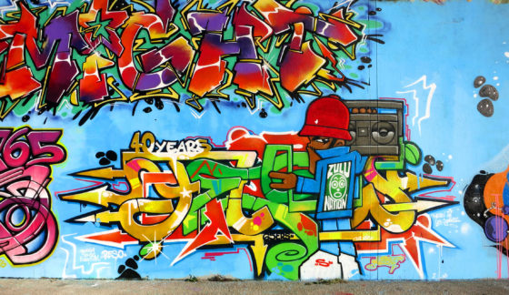 Yellow Jam Graffiti 40 ans du Hip Hop 