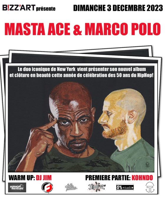 Masta Ace & Marco Polo @ Bizz’Art Paris