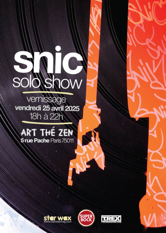 SNIC – Love Is The Message / Solo Show @ Art Thé Zen (Paris)